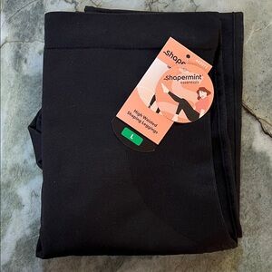 Shapermint Essentials Black Shaping Leggings Size L NWT